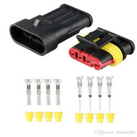 Влагозащищенный 4-х проводной разъем