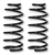 Пружины (комплект) задние JEEP GRAND CHEROKEE 06+, лифт +55 мм., без нагрузки,OME  