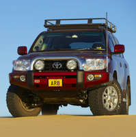 Бампер силовой SAHARA, c установкой для TOYOTA Land Cruiser 200 c 2012 --