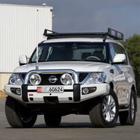 Бампер силовой SAHARA, c установкой для Nissan Patrol Y62 