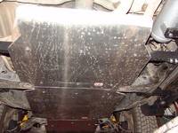 Защита днища, передняя, КПП, РК, Toyota Tundra