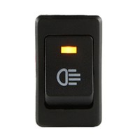 Кнопка включения света, желтая индик. Bandc