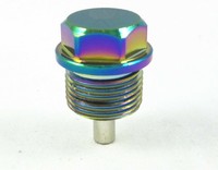 Болт (пробка) для слива масла (масляная) M20x1.5 Зеленый/фиолетовый
