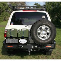 Задний силовой бампер Kaymar K3435U Toyota LAND CRUISER 100